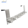 Homeware 6 Hooks Organizer Rack Stainless Steel Over Door Hook Hanger